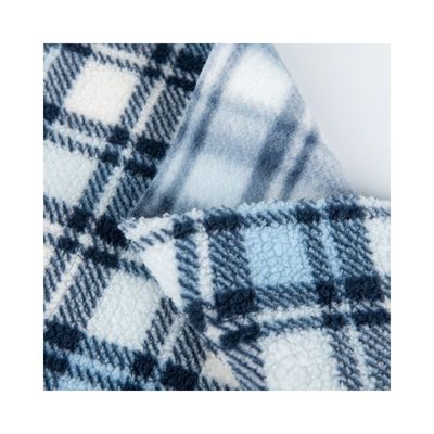 Tissu textile en polyester à 100% Sherpa en laine pour vêtements de style TWILL