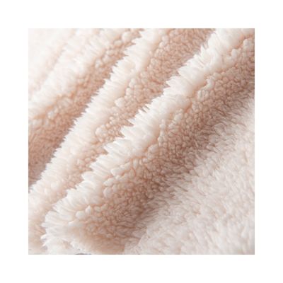 Fabrique en polyester tricoté sur mesure Mirco Sherpa pour revêtement