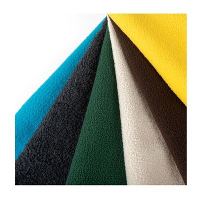 Tissu de laine polaire micro super douce sur mesure 58/60" largeur pour la production de vêtements