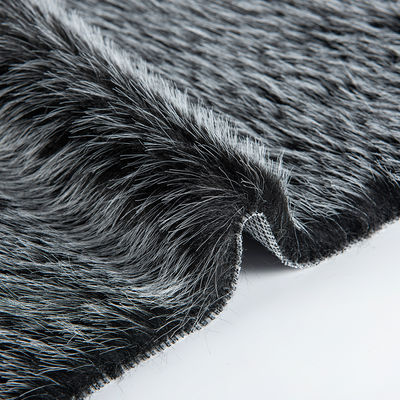 Tissu de fourrure à pile longue pour la personnalisation de vêtements avec 100% de matériau en peluche arcylique