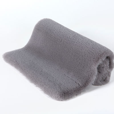 Polyester Longue pile Faux fourrure Trim Tissu pour super doux Faux fourrure de lapin