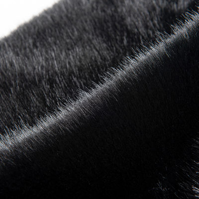Densité de contact Poils courts Poils faux 100% polyester Retour matériel pour la conception artificielle