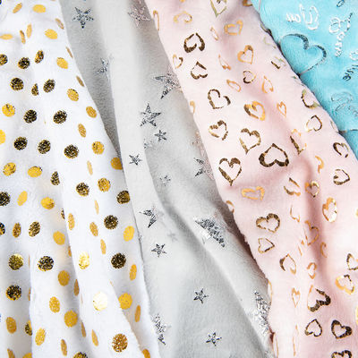 Créez des textiles et des jouets doux pour la maison avec notre Chuck brillant en tissu 100% polyester PV Plush