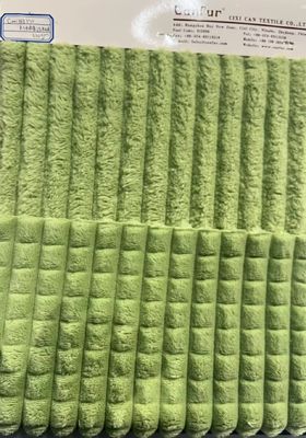Tissu à carreaux à double face en flanelle de laine pour couverture d'hiver Super Soft 100 Polyester