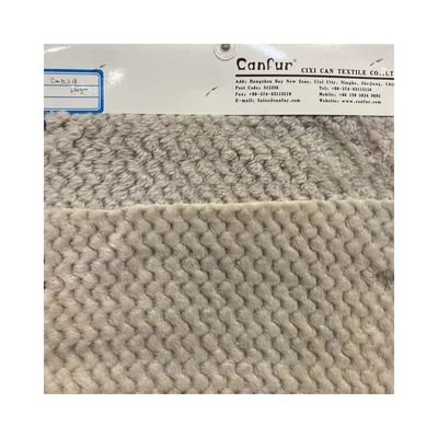 Deux côtés tricotés sur mesure Jacquard Ananas Flannel Vêtement à carreaux pour chaussures