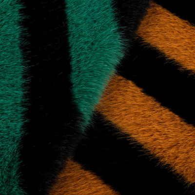 Densité personnalisable 900GSM Polyester Faux Fur Fabrics pour les vêtements d'hiver et le confort