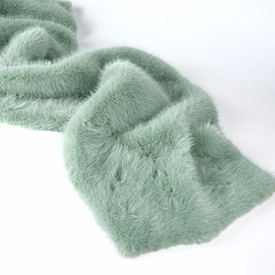 Fabrication à partir de tissus en polyester 100% en peluche pour les cheveux longs Fabrication à partir de tissus en fourrure pour les vêtements
