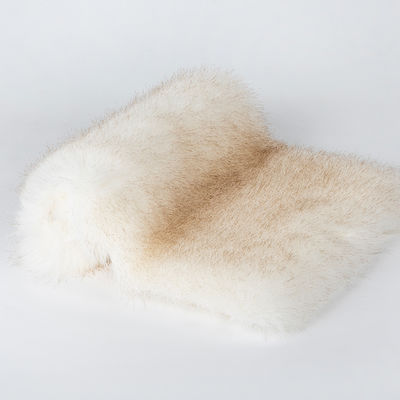 Poids élevé en peluche à tricot Technique de soutien à la chevelure longue Pile douce faux fourrure pour et tissu