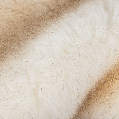 Poids élevé en peluche à tricot Technique de soutien à la chevelure longue Pile douce faux fourrure pour et tissu
