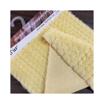 Tissu en fourrure courte, faux fourrure douce pour manteau, jouet, nombre de fils, longueur de contact, 60 cm, couleur, gris