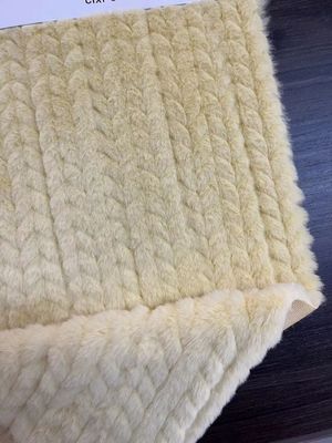 Tissu en fourrure courte, faux fourrure douce pour manteau, jouet, nombre de fils, longueur de contact, 60 cm, couleur, gris