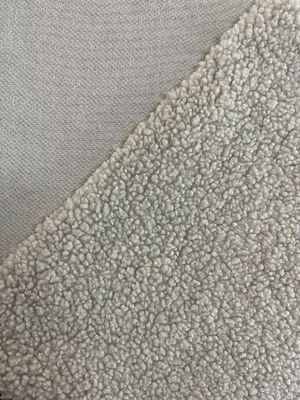Tissu en laine de Teddy pour textile/habillement/jouets résistant à l'abrasion et personnalisable