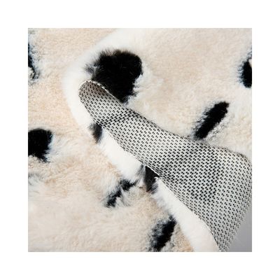 FDY Impression pour les vêtements Fabrication de 100 polyester Sherpa Faux Fur Warp Suede Type de tissu