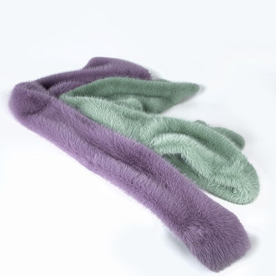 Tissu en tricot à l'aide d'un support 100% polyester à longue pile en fourrure fausse pour les clients finaux