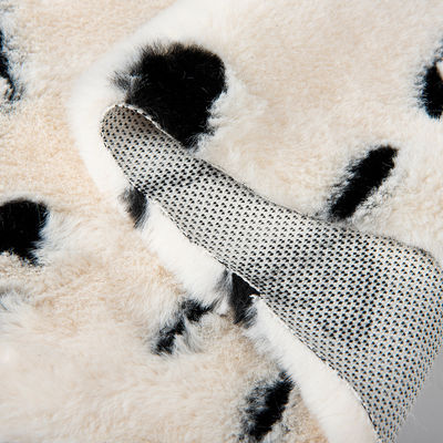 Supersoft Faux Lapin Mink fourrure Cheveux courts Windproof Lapin fourrure en tissu avec sensation de la main douce
